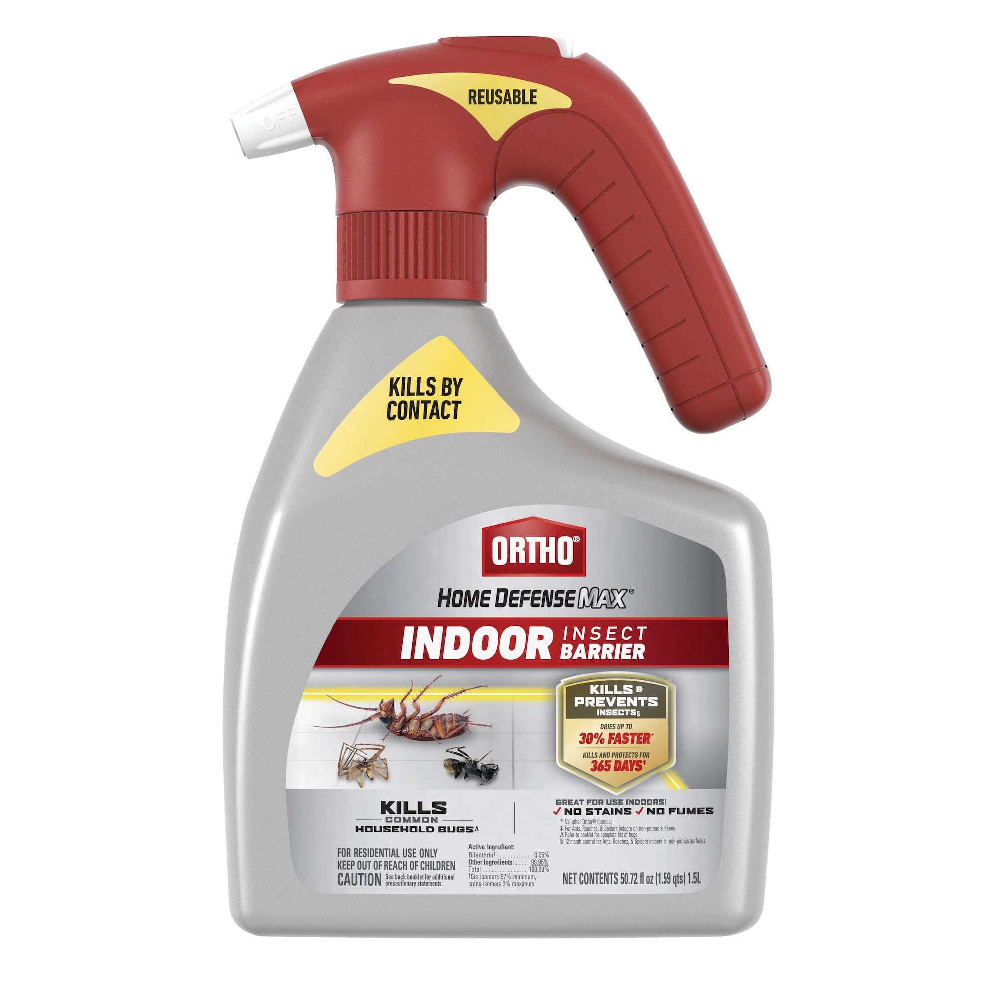 Ortho Home Defense Max Indoor Insect Barrier, 1.5 L.