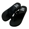 thumbnail image 3 of YAYUBA Beach Sandals Black,Womens Summer Flip Flops Casual Slippers Flat Sandals Beach Open Toe Shoes, 3 of 6