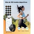 thumbnail image 5 of truefree Smart Watch GT2, Reloj Inteligente con Llamadas Bluetooth/notificaciones, 100+ Modos Deportivos, Monitor de Salud de oxígeno en Sangre/frecuencia cardíaca/sueño/estrés, Impermeable IP68, 5 of 5