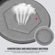 thumbnail image 3 of GOOHOCHY Asiento Giratorio Para Con De Espuma De Alta Elasticidad Gris, 3 of 6