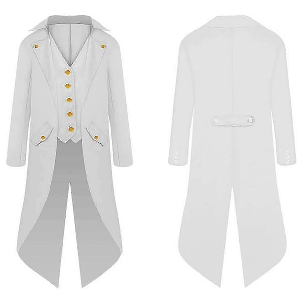 Halloween Costumes Halloween Parent-Child Clothing Men's Retro Clothing Children's Mid-Length Punk R