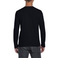 thumbnail image 2 of Gildan - Suave camiseta básica de manga larga para hombre (Paquete de 5) (Negro) Gildan UTBC4808_black, 2 of 4