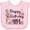 AD-Pink, variant on Inktastic Happy Birthday, Mom Pink Flowers Boys or Girls Baby Bib