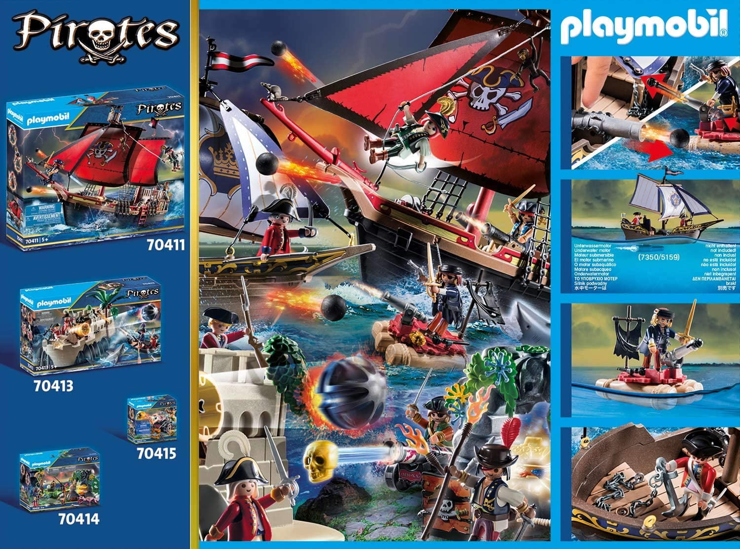 5919 Pirate Bastion Set - playmobil
