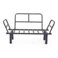thumbnail image 6 of Loveseat with Metal Frame,Modern Small Couch with Tufted Upholstered Fabric,Comfy Couches for Living Room, Leisure Furniture with adjustable Backrest  for Dorm,Office,and Apartment,Mustard, 6 of 7