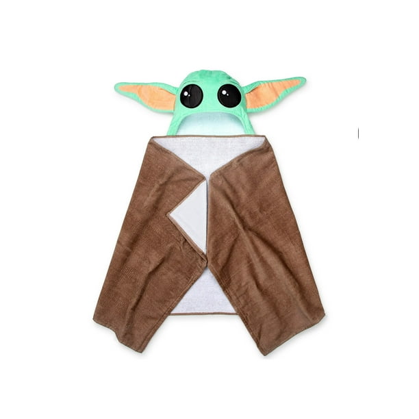 Baby Yoda Kids Cotton Hooded Towel
