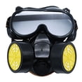 thumbnail image 3 of Máscara respiratoria, protección respiratoria filtrante reutilizable con gafas, máscara de protección contra el polvo TUNC Sencillez, 3 of 4