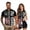 250th American Flag, variant on Matching Golf Outfit Set for Men and Women Lemon Floral Quick Dry His and Hers Golf Shirts & Tennis Dress with Built-In Shorts Pockets for Pickleball Hiking Casual Wear
