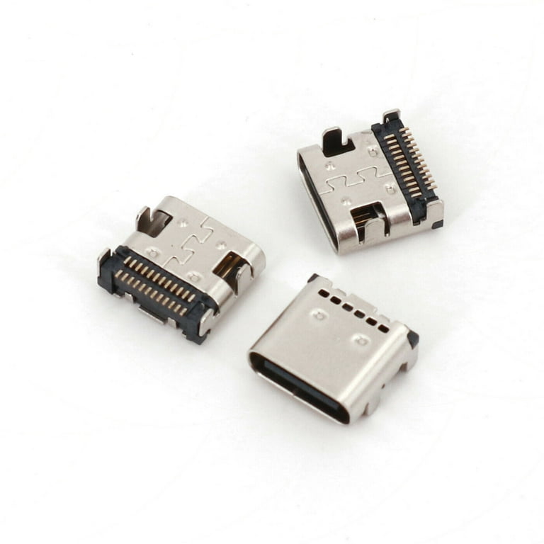 1 10 pces usb TYPE C para dip pcb conector placa de teste pinboard