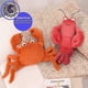 thumbnail image 5 of Lifelike Crab Plush Crab Hugging Pillows Soft Stuffed Sea Life Crab Toy Huggable Red Crab Cute Plushie Marine Dolls Gifts,15.7', 5 of 5