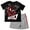 Gray, variant on Marvel Spider-Man Miles Morales Big Boys T-Shirt and MeshShorts Outfit Set Toddler to Big Kid