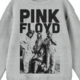 thumbnail image 2 of Pink Floyd Band Threshold Photo Crew Neck Long Sleeve Athletic Heather Boy's Sweatshirt-XL, 2 of 2