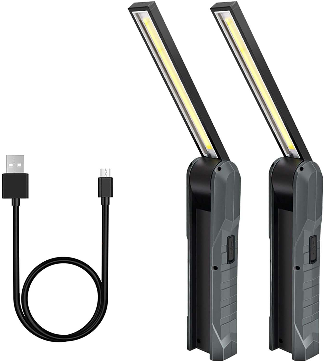 Hanging Hook 3 Lighting Mod LED Rechargeable Magnetic Work Light 40W 1500Lumens 