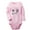 Pink #A, variant on Little Baby Cute Rompers, Newborn Babies Unisex Bodysuits, Infant Animal Lemur Graphic Jumpsuits, Toddler Kids Long Sleeve Oufits (Pink, 0-6 Months)