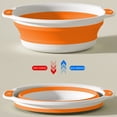 thumbnail image 7 of Portable Foldable Washbasin Large - Compressible Travel Basin for Home Bathroom Kitchen, Plastic, Collapsible Sink Tub, 11.81x3.74in, 7 of 7