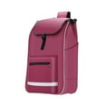 thumbnail image 1 of Bolsa de repuesto para carrito de compras, bolsa de compras resistente y portátil, bolsa para carrito de supermercado para Rojo, 1 of 8