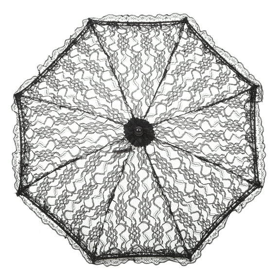 MLINS  Bridal Shower Decorations Lace Umbrella Bride Miss