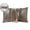 Khaki, variant on Satin Silk Pillow Case 2 Pack Pillowcase for Hair and Skin Satin Pillow Covers with Zipper Closure (20"x7.4")