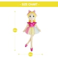 thumbnail image 5 of Lullaberry 30” XL Ballerina Princess Polina - Stuffed Plush Life Size Soft Doll - Pink Outfit - Gift for Toddlers and Little Girls, 5 of 6