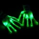 thumbnail image 3 of RV 1 par (verde) - Guantes LED luminosos Guantes con dedos completos - Los mejores regalos para niños y adultos Fiesta/Halloween/Navidad/Fiesta/Club/Noche/Actuación escénica, 3 of 5