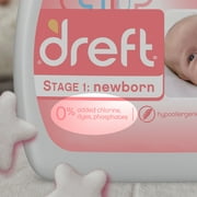 Dreft Newborn 64 Loads Baby Liquid Laundry Detergent, 100 fl oz