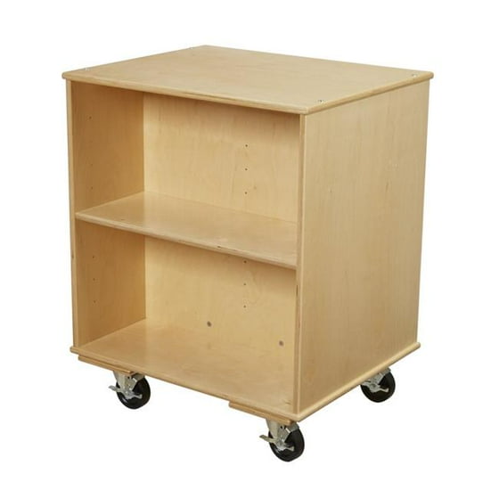 Small Mobile Storage With Double Side Bookcase 44 29 5 X 24 36 Small Mobile Storage With Double Side Bookcase 44 29 5 X 24 36 In Com