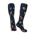 thumbnail image 4 of Balery Spaceships And Stars Fun Novelty Socks Men'S Women'S Crew Socks Funny Crazy Novelty Socks Quirky And Cool Socks, 4 of 9