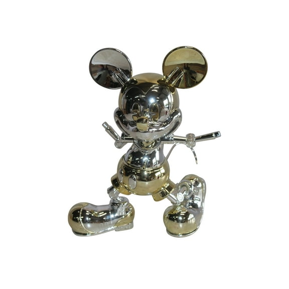 Nifao Futuristic Mickey Mouse Resin Statue – Home Decor Sculpture, 10"L x 4"W x 13"H