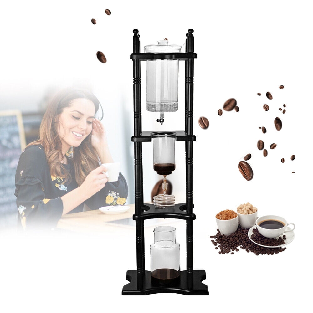 Cold Brew Coffee Maker, Iced Coffee Maker In Stainless Steel And  Borosilicate Glass, Cold Brew Drip Coffee Maker With Slow Drip Technology,  Iced Tea Maker 2-4 Cup - Temu
