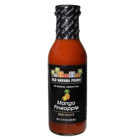 Old Havana 12 oz Mango Pineapple BBQ Sauce - Pack of 12