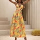 thumbnail image 2 of Vestido largo sin mangas con escote en V y espalda descubierta para mujer Fridja hj6041, 2 of 8