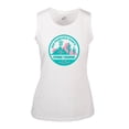 thumbnail image 2 of Women's Levelwear White San Francisco Giants Macy Spring Training Badge Bold Tank Top, 2 of 3
