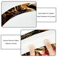 thumbnail image 3 of Leopard 14.5 Inch Printing PVC Leather Car Wheel Cover Steering Wheel Covers Auto Accessories, 3 of 6