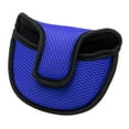 thumbnail image 3 of Golf Putter Mallet Cover Headcover for Golfer Golf Equipment Blue, 3 of 8