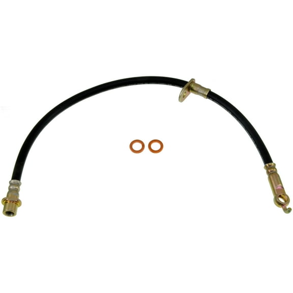 Dorman H620251 Rear Left Brake Hydraulic Hose for Specific Lexus / Toyota Models Fits select: 2001-2007 TOYOTA HIGHLANDER, 2005-2007 LEXUS RX