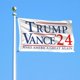 thumbnail image 2 of Banderas de Trump Vance 2024 de 2 x 3 pies - Banderas electorales del presidente Trump de poliéster, 2 of 5