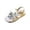 Beige, variant on Sandals for Girls Sparkly Rhinestone Butterfly Sandals Pearal Beaded Gladiator Sandals Open Toe Strappy Dress Flats Sandals Summer Flat Slides Cute Girls Sandals (Beige 8.5)