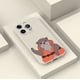 thumbnail image 4 of ¡Manténgase a la moda con esta funda para teléfono plateada mate con diseño gráfico único y divertido para iPhone15 Pro Max 14 13 12 Pro 11!, 4 of 4