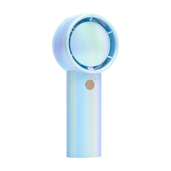 Rechargeable Bladeless Handheld Fan with One-Button Control, Portable Mini Personal Fan for Travel, Office, Home & Outdoor Use