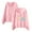 Pink(Style 80), variant on NuoCaiYun Hoodies Women'S Star Print Fashionable Oversized Pocket Drop-Shoulder Sleeve Zip-Up Long-Sleeve Hooded Sweatshirt