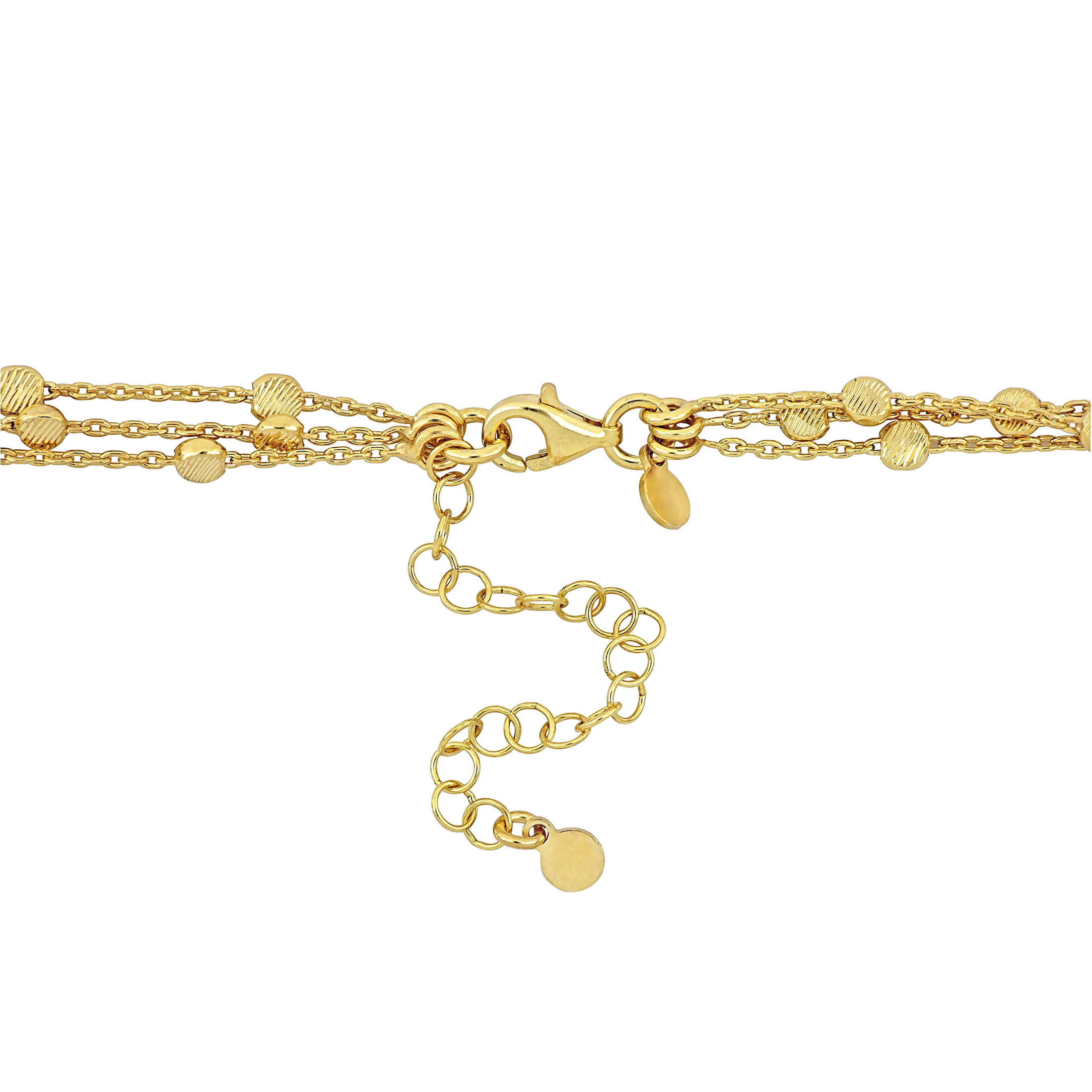 Everly Women's Yellow Gold Plated Anklet
