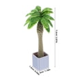 thumbnail image 2 of unbranded 4Ud Plantas Bonsái Artificiales Para Decorar Espacios Interiores Con Estilo Tropical, 2 of 8