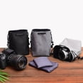 thumbnail image 3 of Appareil Photo Numérique Portable Protéger Drawstring Case Sac de Voyage Insert de Rangement SLR Poche Poche, 3 of 9