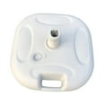 thumbnail image 4 of Base para sombrilla de patio, soporte para sombrilla, rellenable con 20 kg de agua y arena. Blanco, 4 of 8