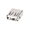 thumbnail image 3 of Uxcell 4-Pin DIP 90 Grados Ángulo Derecho 2.0 Tipo A Hembra Socket PCB 10 Contar, 3 of 3