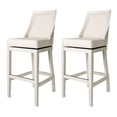 thumbnail image 1 of Maven Lane Vienna Bar Stool, White Oak Finish w/ Natural Color, Set of 2, 1 of 6