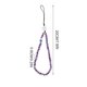 thumbnail image 2 of unbranded Colgante Para Móvil Amatista Violeta Con Llavero Resistente Y Decorativo Para Uso Cotidiano En Casa, 2 of 8