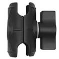 thumbnail image 1 of Brazo de nailon shaofei 6 cm Brazo de doble casquillo con soporte de bola de 1 pulgada negro, 1 of 5