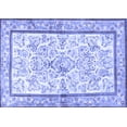 thumbnail image 1 of Ahgly Company Indoor Rectangle Persian Blue Traditional Area Rugs, 2' x 3', 1 of 4