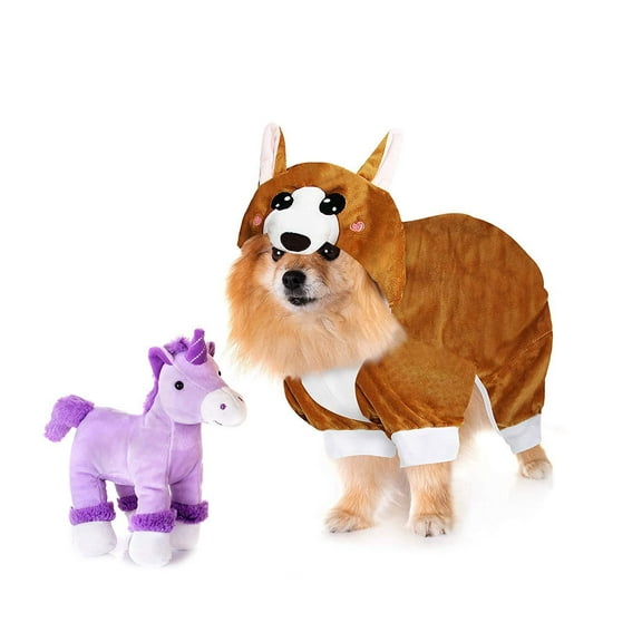 Pets First LaurDIY Onesie Moosie the Dog Pajama for Dogs & Cats Licensed, breathable, Dog Bodysuit